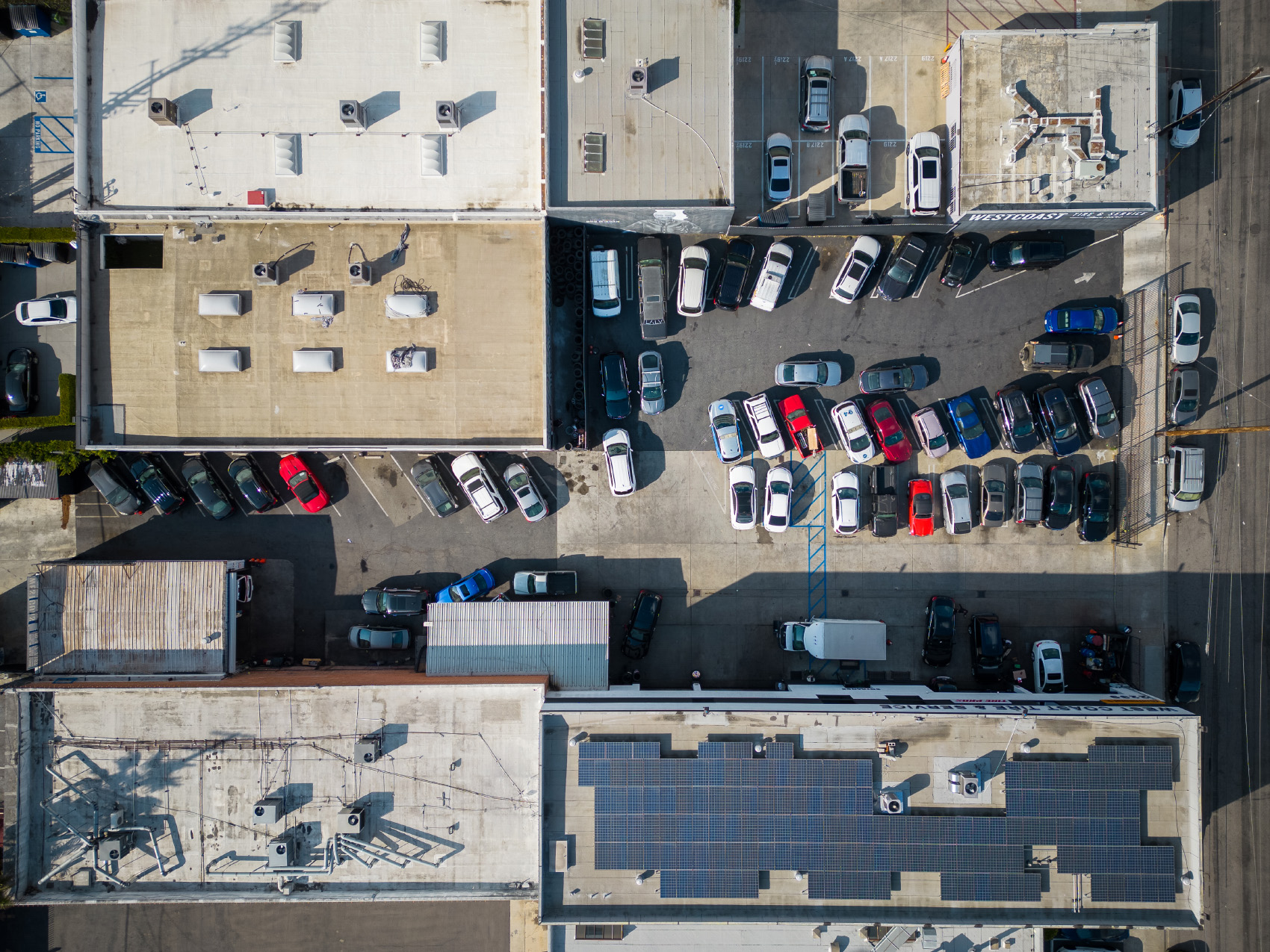 A bird's eye view of our Los Angeles location