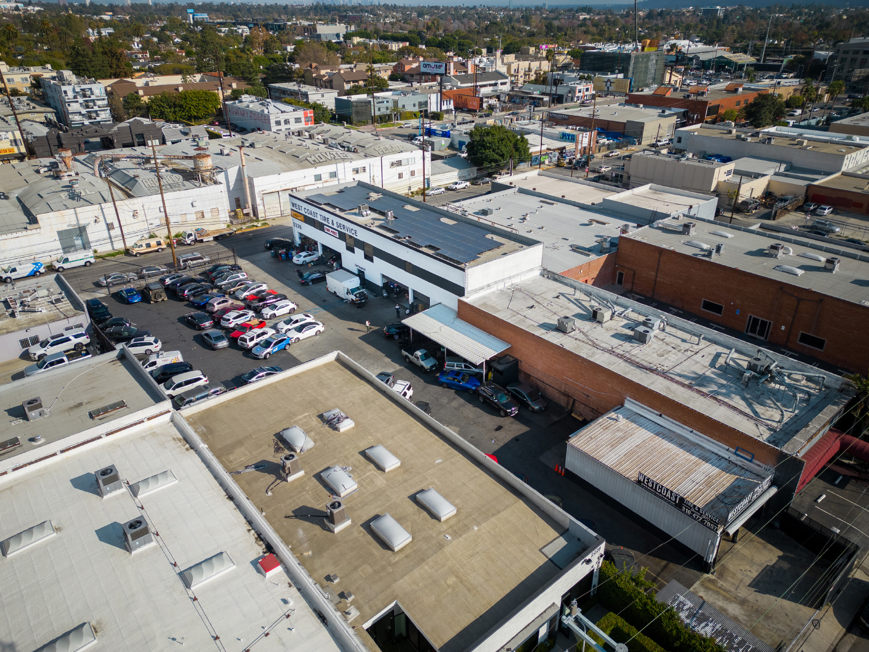 Explore our Los Angeles facility through these aerial shots
